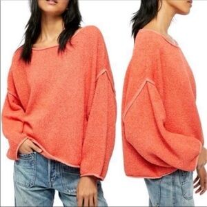 Free People Bardot Oversized Slouchy Sweater - Sz M